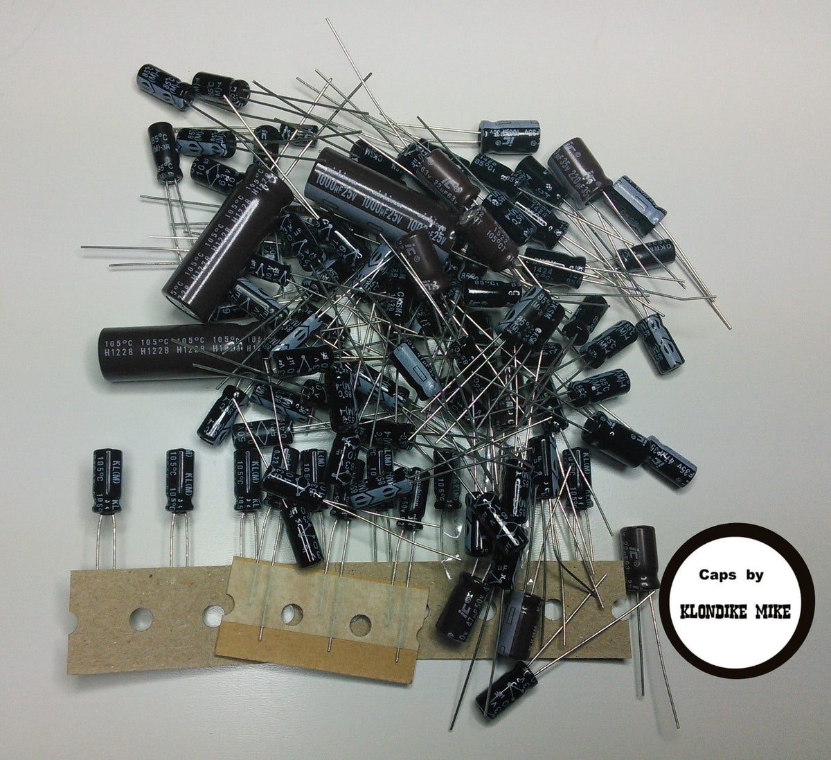 Kenwood R-2000 electrolytic capacitor kit – Klondike Mike's