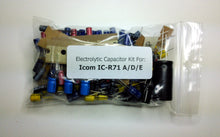 Load image into Gallery viewer, Icom IC-R71 A/D/E electrolytic capacitor kit