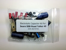 Load image into Gallery viewer, Sears SSB Road Talker 40 (934.38270700) electrolytic capacitor kit
