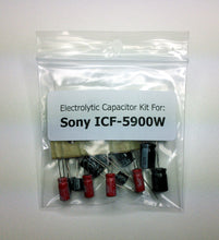 Load image into Gallery viewer, SONY ICF-5900W electrolytic capacitor kit
