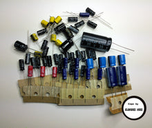 Load image into Gallery viewer, GE 3-5875A Superbase (PTRF004DOX / PTBM080COX) electrolytic capacitor kit