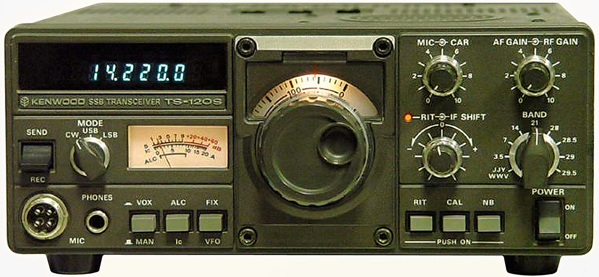 Kenwood TS-120, S/V electrolytic capacitor kit – Klondike Mike's