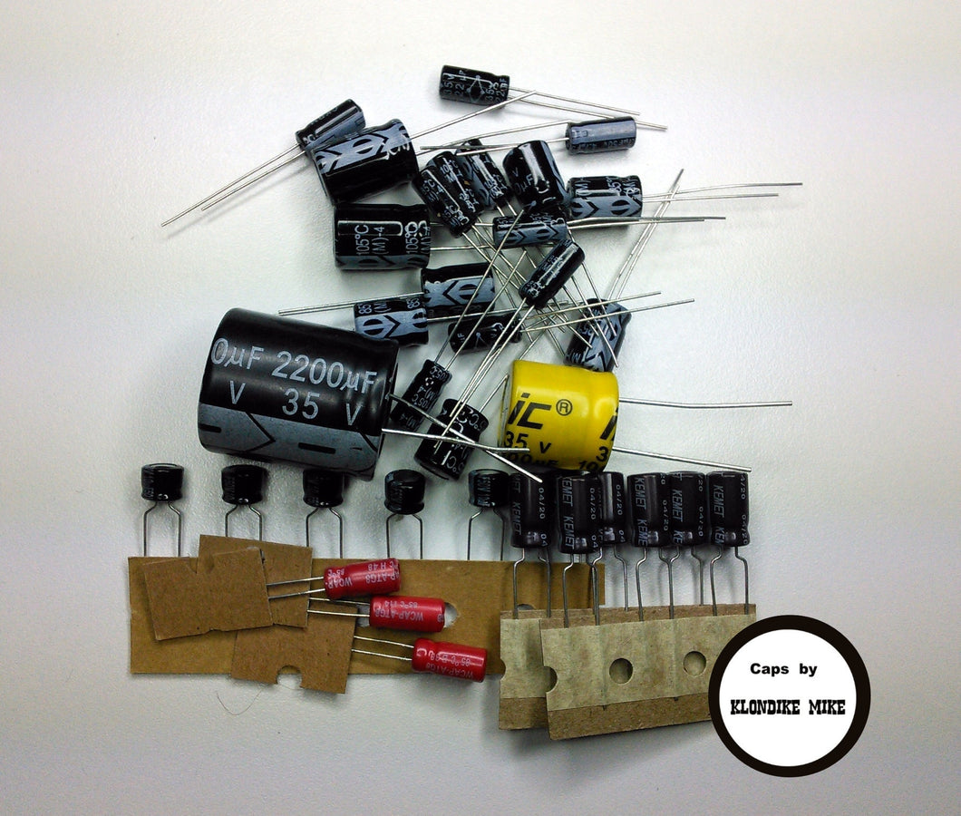 Kraco KCB-4030 / Colonel M-5040 electrolytic capacitor kit
