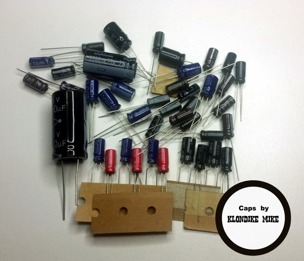 COLT 1000 / Cardon Iroquois 40 / Sommerkamp TS-740 SSB (w/PTBM058COX) electrolytic capacitor kit