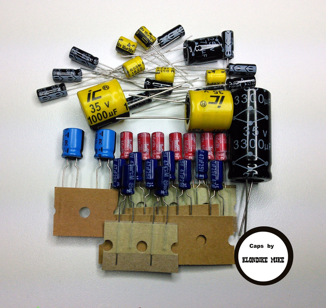Realistic TRC-490 (21-1583) electrolytic capacitor kit