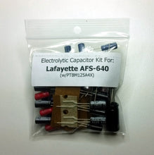 Load image into Gallery viewer, Lafayette AFS-640 / Colt Excalibur MK2 / Midland 7001 / Superstar 2000,2002 / Tagra Pacific II / Tristar 747,777 / Colt 1600DX (w/PTBM125A4X) electrolytic capacitor kit
