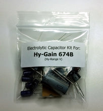 Load image into Gallery viewer, Hy-Gain 674B (Hy-Range V) electrolytic capacitor kit
