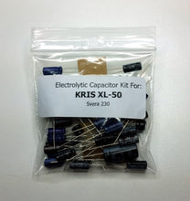 Load image into Gallery viewer, KRIS XL-50 / Svera 230 electrolytic capacitor kit
