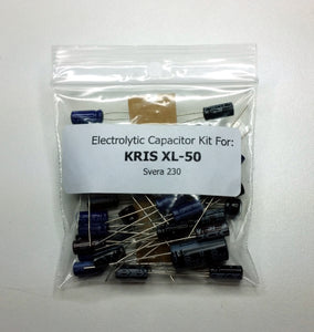 KRIS XL-50 / Svera 230 electrolytic capacitor kit