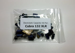 Cobra 132 XLR electrolytic capacitor kit