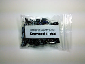 Kenwood R-600 electrolytic capacitor kit