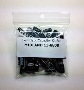 MIDLAND 13-880B electrolytic capacitor kit