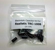 Load image into Gallery viewer, Realistic TRC-100B (21-134) electrolytic capacitor kit
