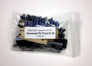 Kenwood TS-711A/E,TS - 811A/B/E electrolytic capacitor kit