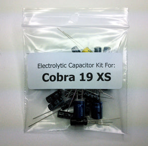 Cobra 19 XS electrolytic capacitor kit