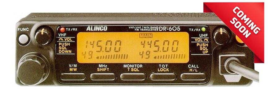 Alinco DR-605T electrolytic capacitor kit