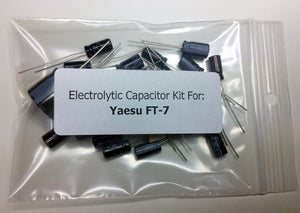 Yaesu FT-7B electrolytic capacitor kit