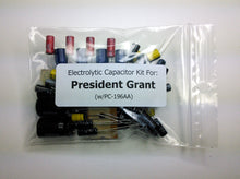 Load image into Gallery viewer, President Grant (PC-196AA) electrolytic capacitor kit
