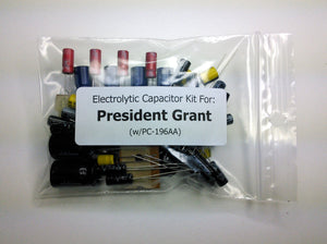President Grant (PC-196AA) electrolytic capacitor kit