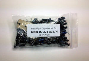 Icom IC-271 A/E/H, IC-471 A/E/H electrolytic capacitor kit