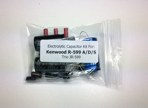 Kenwood R-599 A/D/S, Trio JR-599 electrolytic capacitor kit