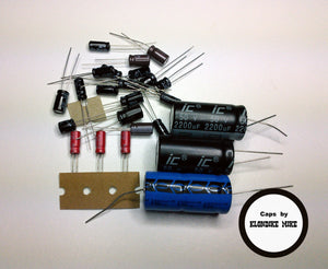 Kenwood R-599 A/D/S, Trio JR-599 electrolytic capacitor kit