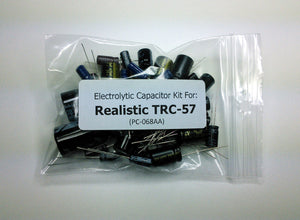 Realistic TRC-57 (PC-068AA) electrolytic capacitor kit