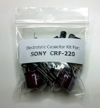Load image into Gallery viewer, SONY CRF-220 electrolytic capacitor kit
