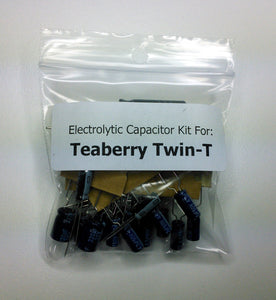 Teaberry Twin-T electrolytic capacitor kit