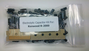 Kenwood R-2000 electrolytic capacitor kit