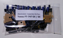Load image into Gallery viewer, Yaesu FT-747 GX / SX electrolytic capacitor kit
