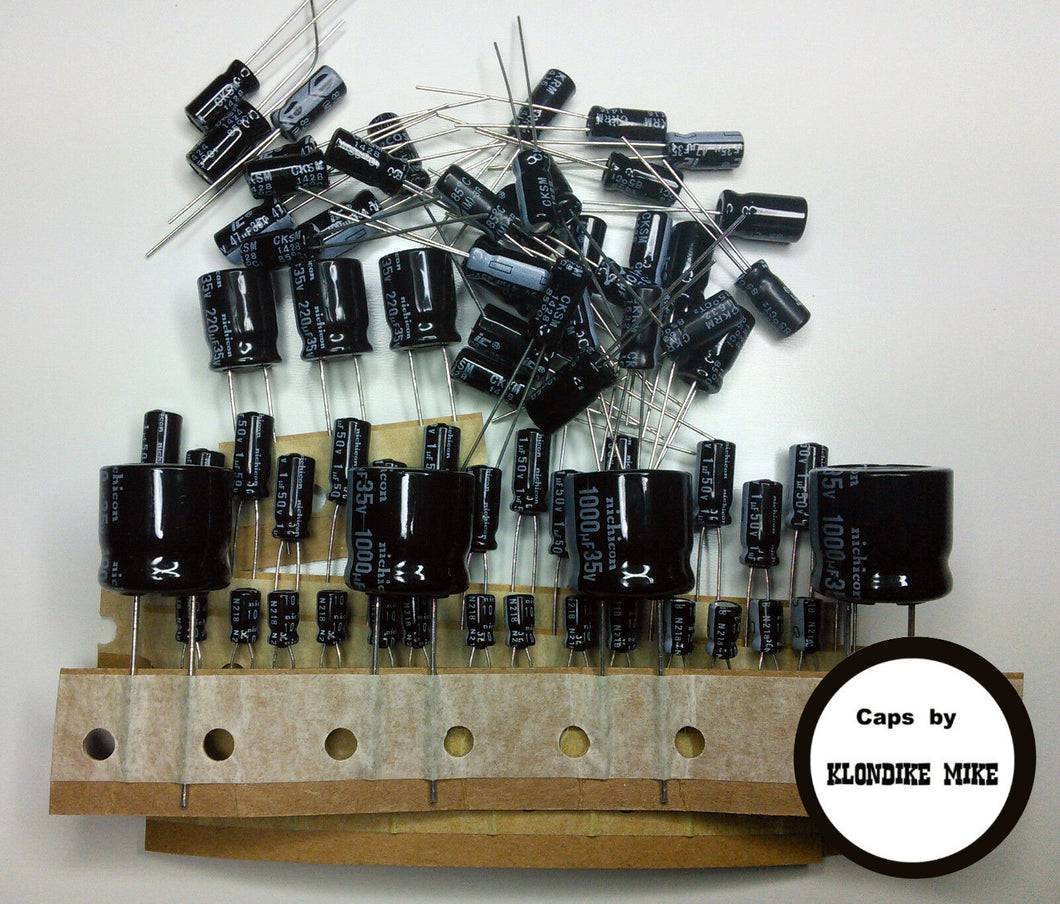 Kenwood TS-130, S/V electrolytic capacitor kit