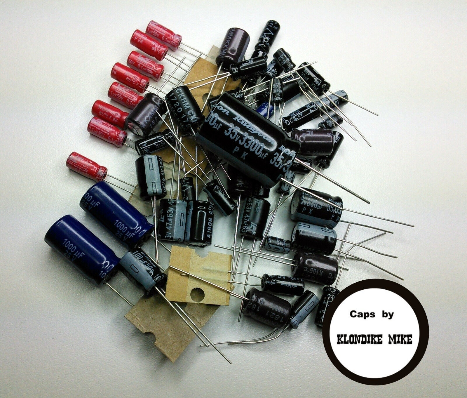Realistic TRC 457 / 458 electrolytic capacitor kit (Deluxe