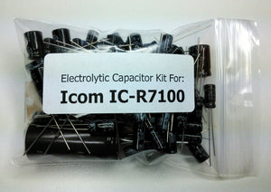Icom IC-R7100 electrolytic capacitor kit