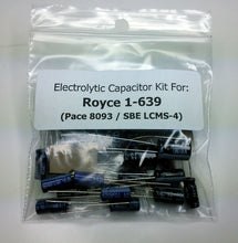 Load image into Gallery viewer, Royce 1-639 / Pace 8093 /  SBE LCMS-4 / Kraco 2500 electrolytic capacitor kit
