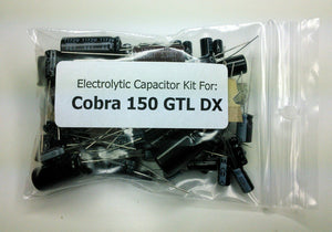 Cobra 150 GTL DX electrolytic capacitor kit