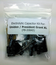 Load image into Gallery viewer, Uniden / President Grant XL (PB-208AD) electrolytic capacitor kit
