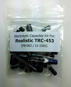 Realistic TRC-453 (21-1566) / Uniden PC-122 (PB-062) electrolytic capacitor kit