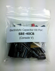 SBE-40CB (Console V) electrolytic capacitor kit