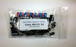 Cobra 200 GTL DX electrolytic capacitor kit
