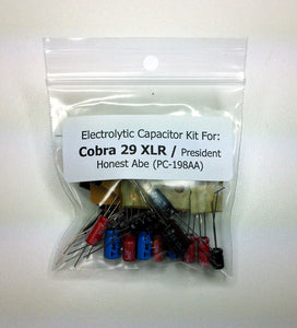 Cobra 29 XLR / President Honest Abe (PC-198AA) electrolytic capacitor kit