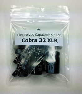 Cobra 32 XLR electrolytic capacitor kit