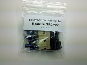 Realistic TRC-441 (21-1545) electrolytic radial capacitor kit