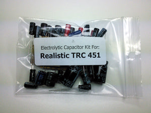 Realistic TRC-451 (21-1565) electrolytic capacitor kit