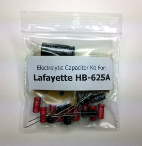Lafayette HB-625A electrolytic capacitor kit