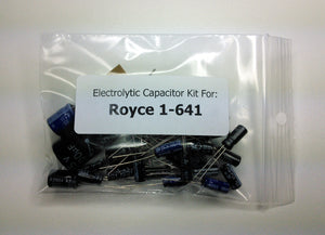 Royce 1-641 electrolytic capacitor kit