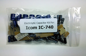 Icom IC-740 electrolytic capacitor kit