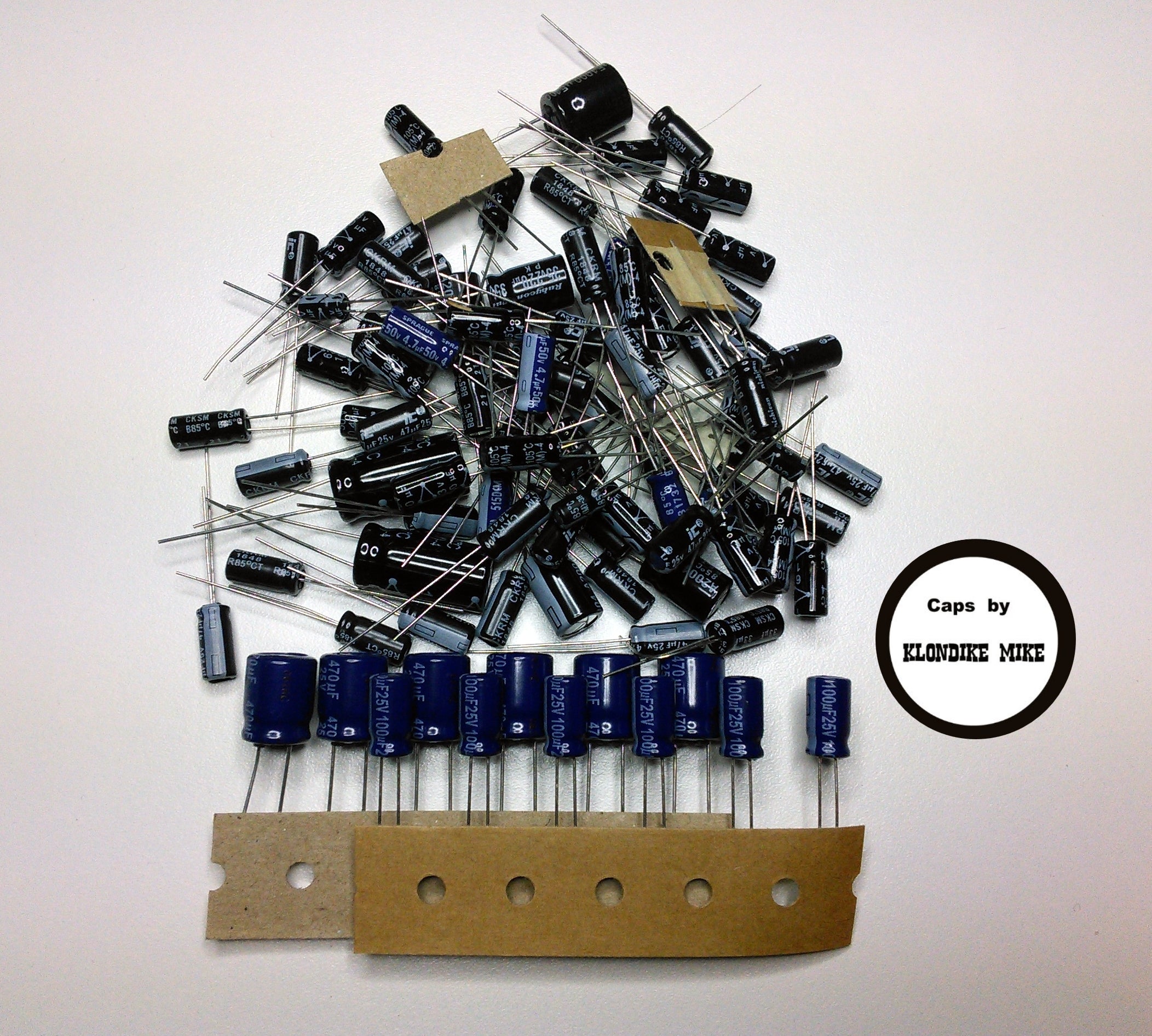 Icom IC-740 electrolytic capacitor kit – Klondike Mike's