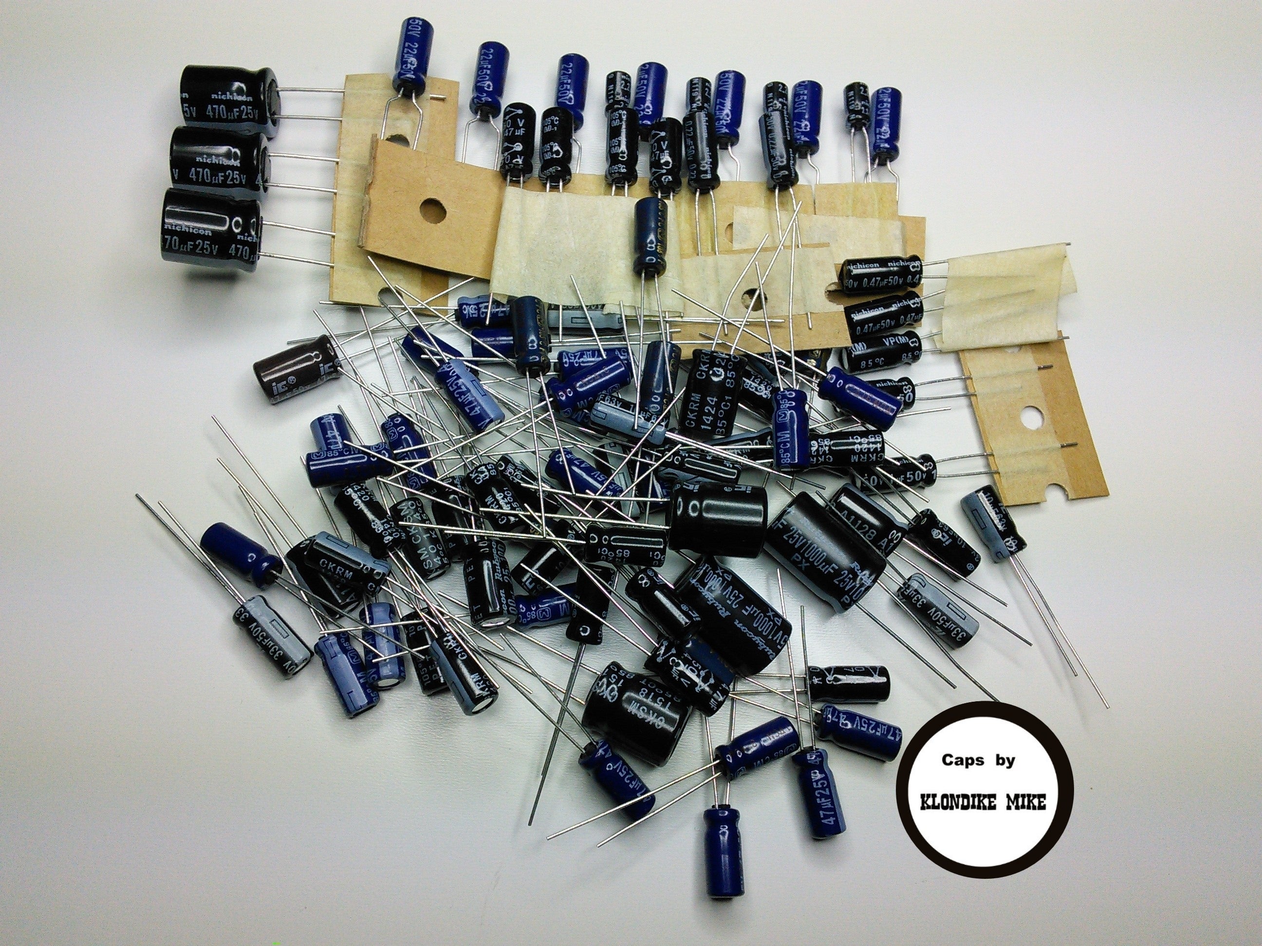 Icom IC-745 electrolytic capacitor kit – Klondike Mike's