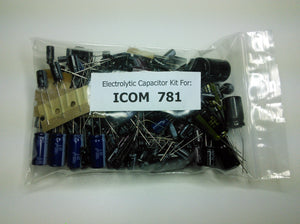 Icom IC-781 electrolytic capacitor kit